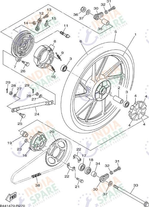 REAR WHEEL